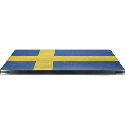 Sweden Flag Distressed Dell XPS Skin